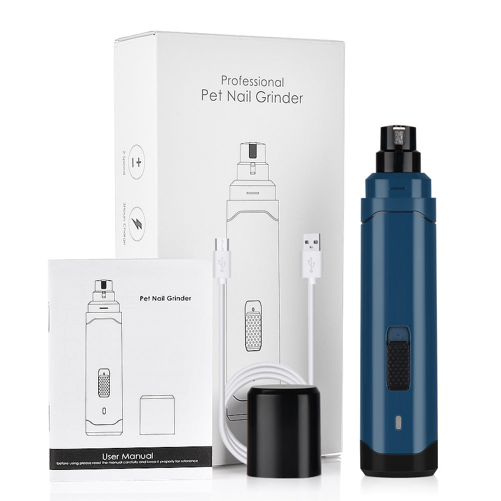 Electric claw trimmer for dogs with gentle and painless trimming